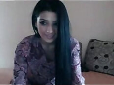 Beauty arab girl dancing