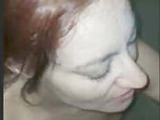 Beautiful Married Wife Pucky Blowjob and Sperm On Her Face