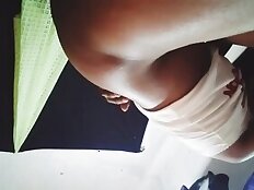 Sinhalese girl sucks and fucks morning sex